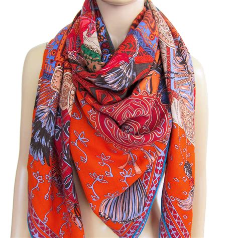 cashmere shawl hermes|Hermes cashmere and silk shawls.